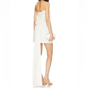 Amanda Uprichard X Revolve Kerry Bow Dress